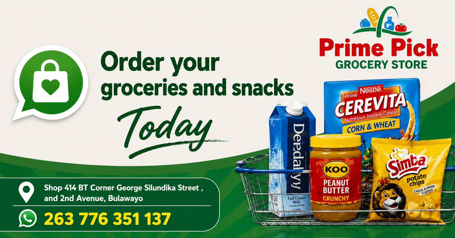 PrimePick Groceries promo